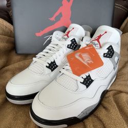 Jordan 4 White Cement 2025 Size 11