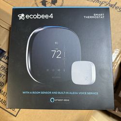 Ecobee 4 Thermostat with box and instructions