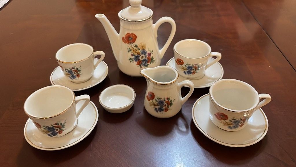 Vintage Miniature Tea Set