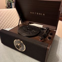 Victrola 4-in-1 Highland Bluetooth Record Player