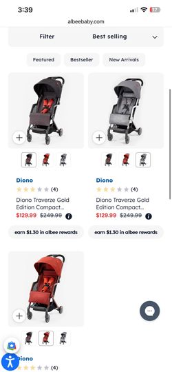 Diono stroller