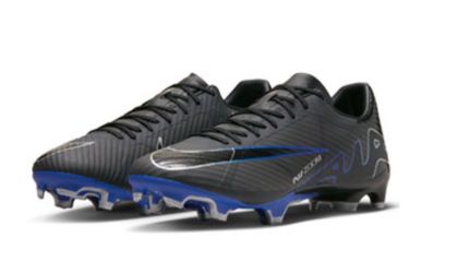 New Nike Zoom Mercurial Vapor 15 Academy FG Black And Blue