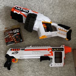 Nerf Ultra Guns with some Ammo
