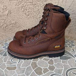 WORK BOOTS ARIAT SOFT TOE WATERPROOF SIZE 9.5 MENS 