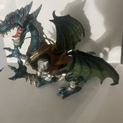 chap mei  Legend  of medieval  knight green dragon