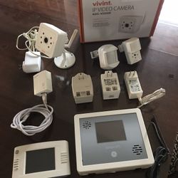 Vivint Smart Home Professional Security Alarm System with Cameras And Detectors