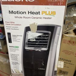Lasko Motion Heat PLUS Whole Room Ceramic Heater for Sale in Bakersfield,  CA - OfferUp