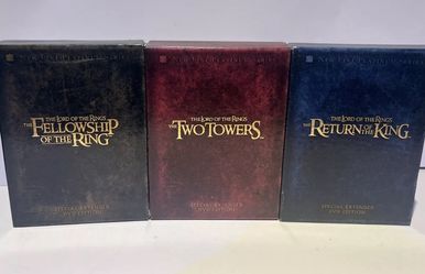 The Lord of the Rings Trilogy Special Extended Edition 12-DVD set - EXCELLENT