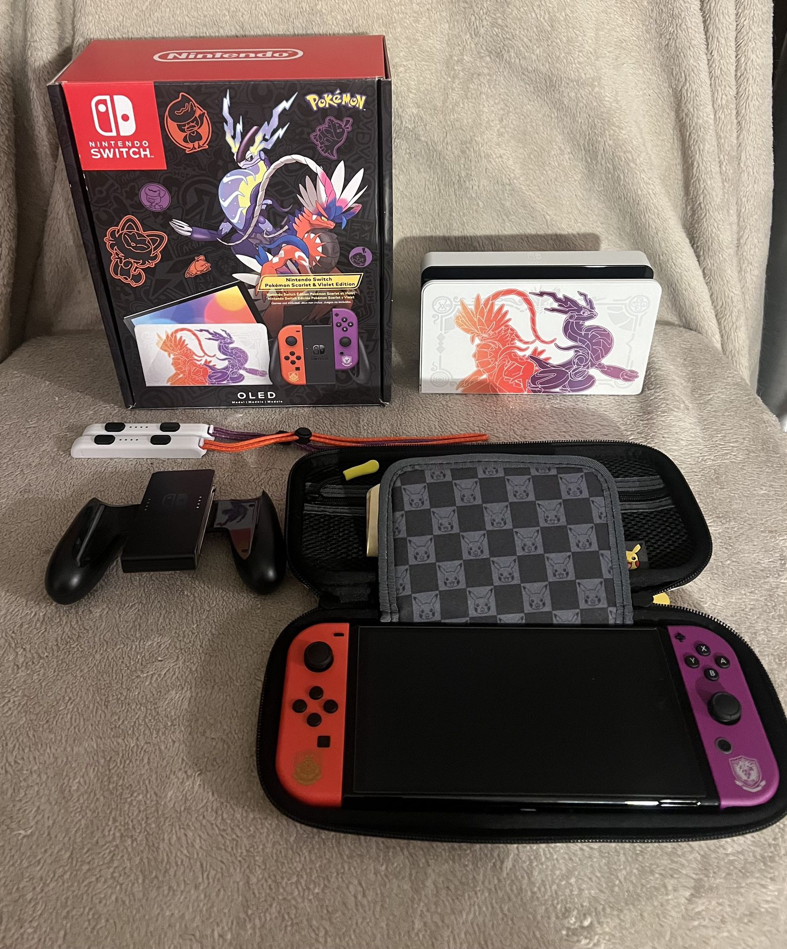 Nintendo Switch OLED Pokemon Scarlet And Violet Edition