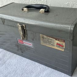 Mechanics tool box, H9”, Deep8”,W18”. In Boca Raton 