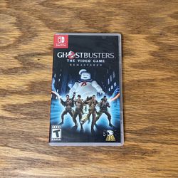 Ghostbusters Remastered for Nintendo Switch video game console system or Lite Complete excellent condition ghost busters