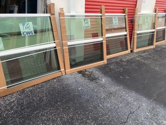 5x CWS IMPACT WINDOWS sizes inside