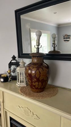 Vintage ceramic lamp