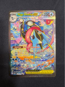 Mega Greninja ex 116/086 SIR - Chaos Rising - NM Pokemon TCG Card