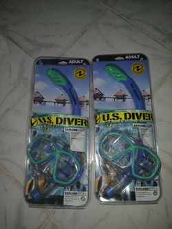 U.s divers explore series. 2pairs