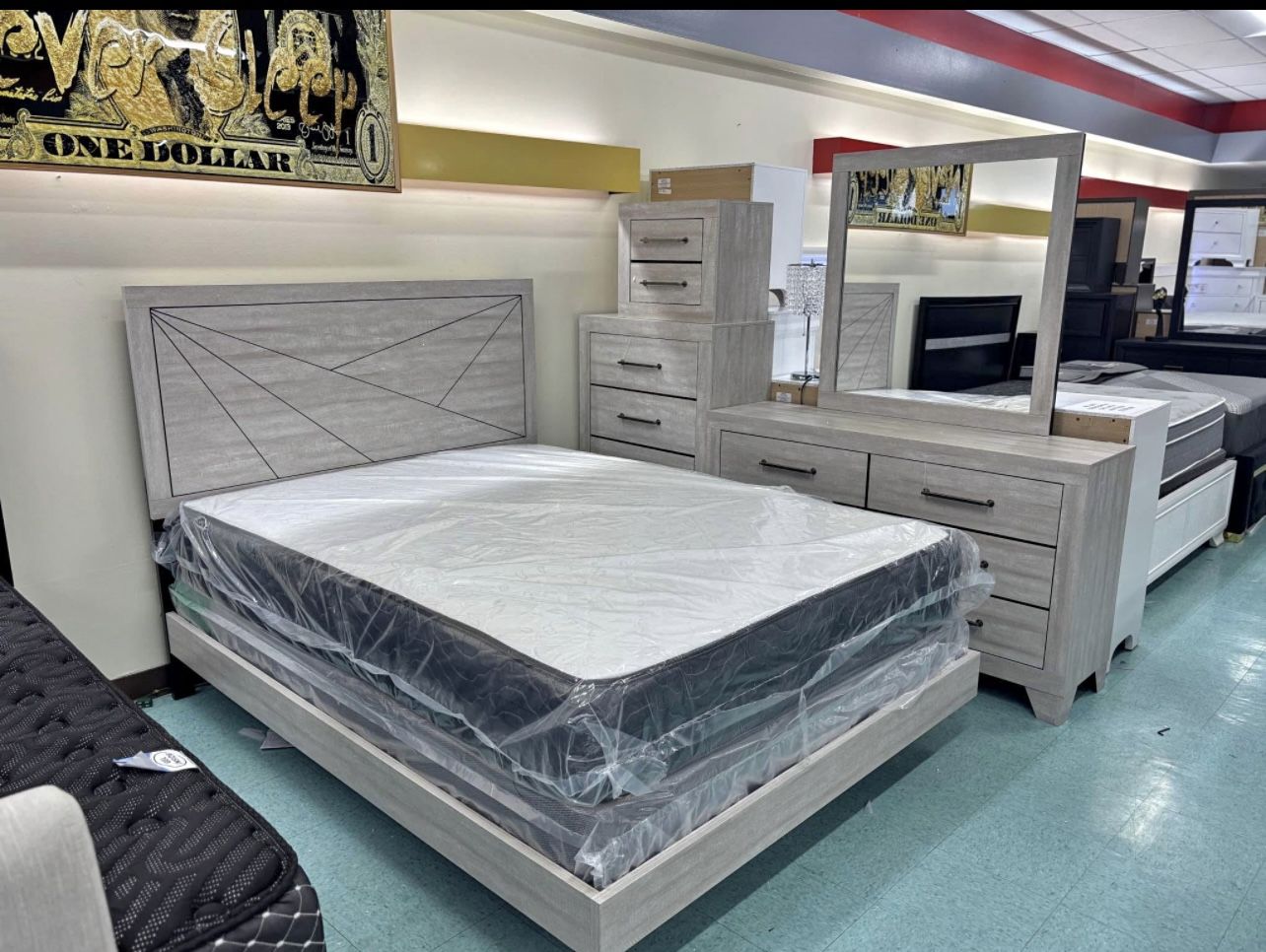 Wow! Brand New Complete Bedroom Only $798!