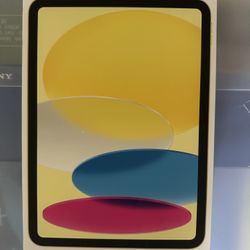 New Apple iPad 11th Gen 128GB Yellow