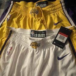 Laker Shorts 🩳 Authentic Large Size