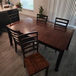 Dining Table Plus 6 Chairs