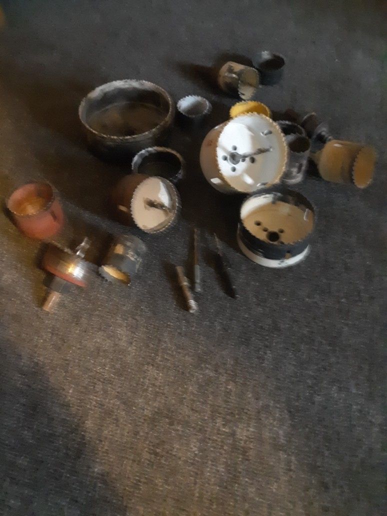 Whole saw and bits