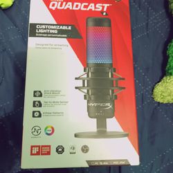 Brand New Quad cast Microphone