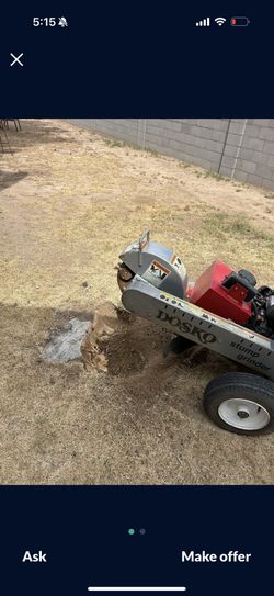 Tree Remover stump Grinder