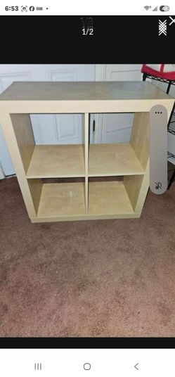 4-Cube Storage Shelf Unit