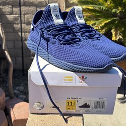 Pharrell Williams Tennis Hu - Blue 11.5 Mens