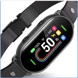 Brand New Smart Dog Bark Collar with Bark Counting for Small Medium Large Dogs 10-100lbs, Anti Barking Device with 4 Modes & 8 Levels, Adjustable Huma