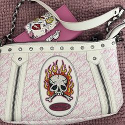 Ed Hardy Hannah and wallet