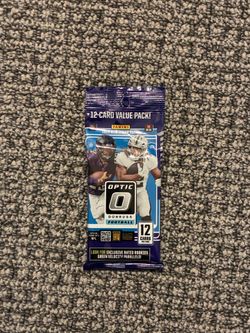 2025 Donruss Optic Football 12-Card Sealed Value Pack