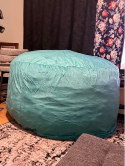 Ultimate Sack 6 Ft Bean Bag Chair Foam Filled - Removable Washable Cover