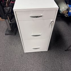 White Storage Cabinet