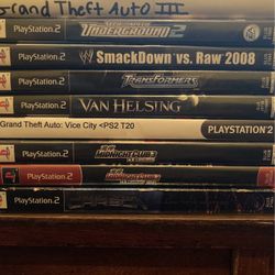 PS2 Games 4 Sale (Read Description) UPDATED