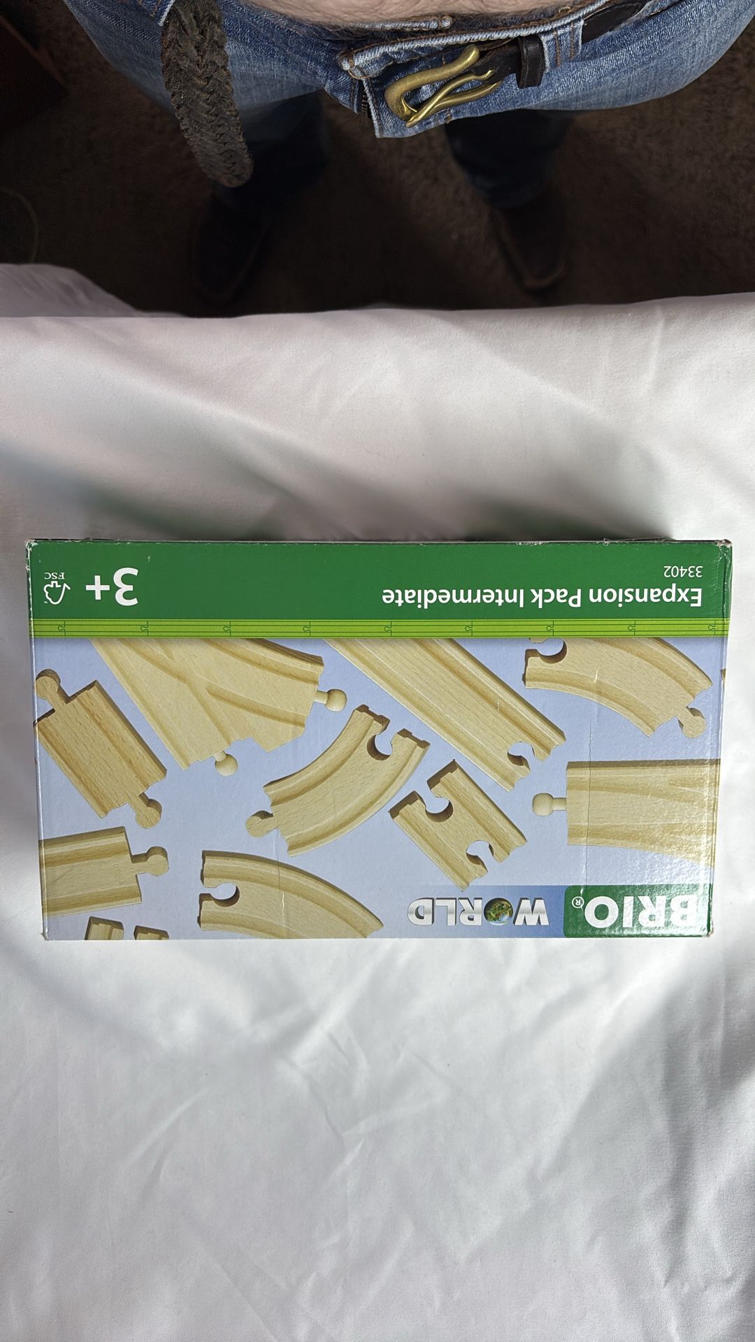 Brio Expansion Pack - 16 Pc Wooden Train Track
