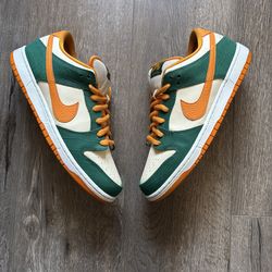 Nike SB Dunk Low Legion Pine Kumquat Mens Size 11