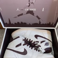 A Ma Maniere Jordan 1 (size 8.5)