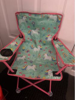 Child Camping Chair, Unicorn