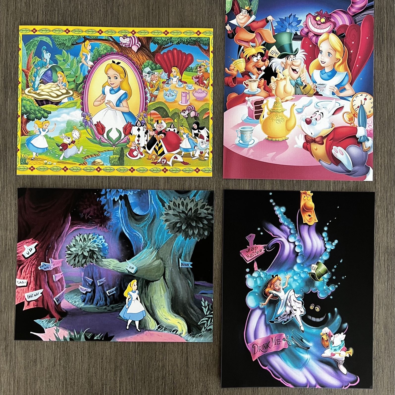 Disney Alice In Wonderland Artwork
