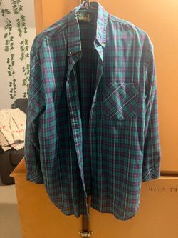 Crossbow Plaid Button-Down Shirt