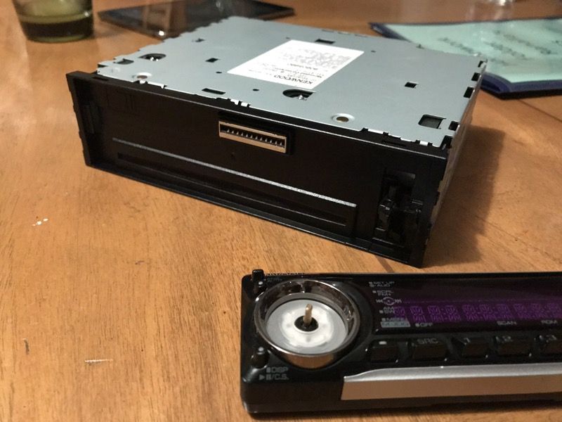 Kenwood audio system /CD receiver