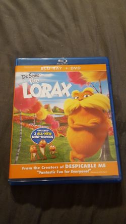 Lorax blu ray