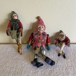 House of Hatten Holiday Figurines - Set of 3