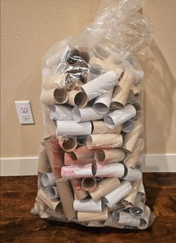 FREE Crafting Empty Cardboard Tubes