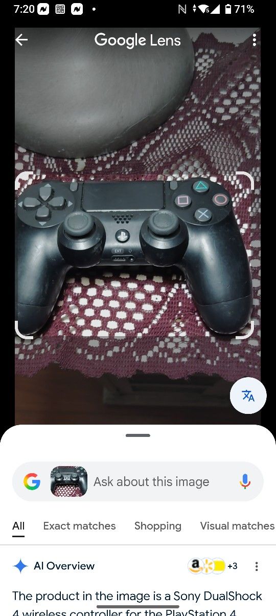 Sony Dual shock 4 Wireless Control$35 Cash