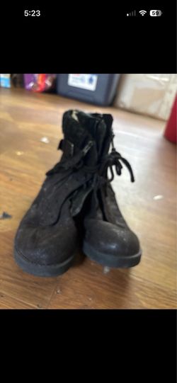 DIY ankle boots
