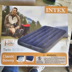 Intex New Air Mattress Twin