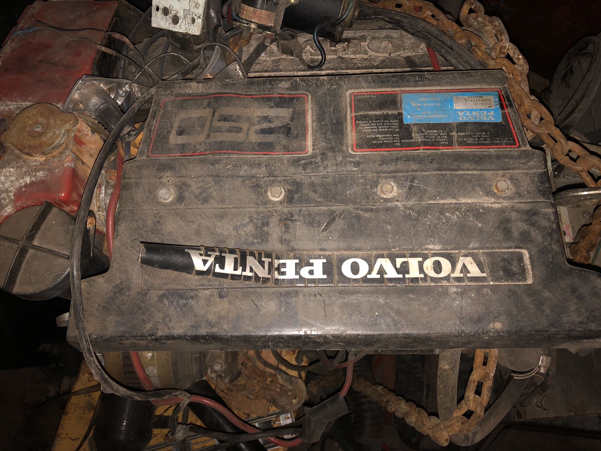 1989 Volvo 4 cylinder and pentagon 290 out drive
