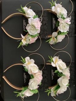 4 Matching Disney Headbands Mickey Ears