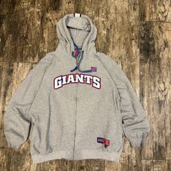 New York Giants Vintage Zip Up Sweat XL
